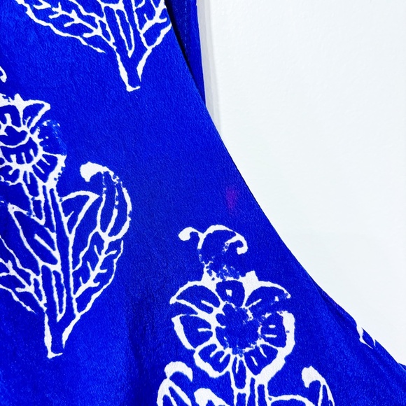 MAEVE Silk floral purple dress - Picture 6 of 9